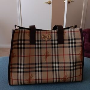Burberry Newmarket  Tote